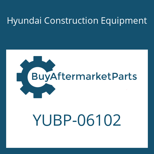 YUBP-06102 Hyundai Construction Equipment TURBOCHARGER
