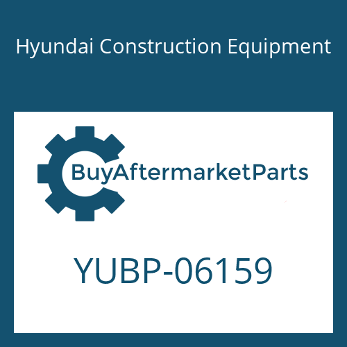 YUBP-06159 Hyundai Construction Equipment BEARING SET-MAIN