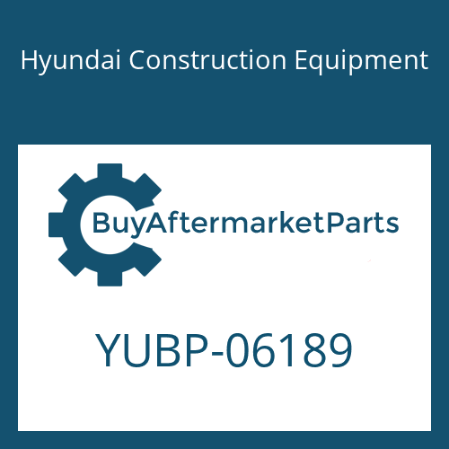 YUBP-06189 Hyundai Construction Equipment PUMP ASSY-WATER