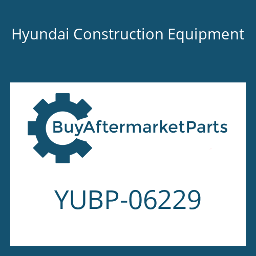 YUBP-06229 Hyundai Construction Equipment INJECTOR