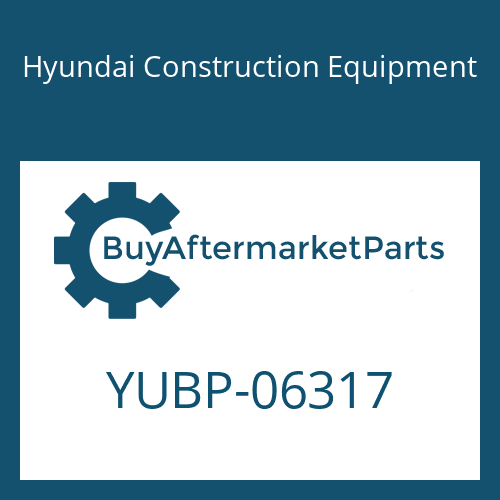 YUBP-06317 Hyundai Construction Equipment BLOCK ASSY-CYL