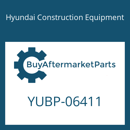 YUBP-06411 Hyundai Construction Equipment NUT-HEX