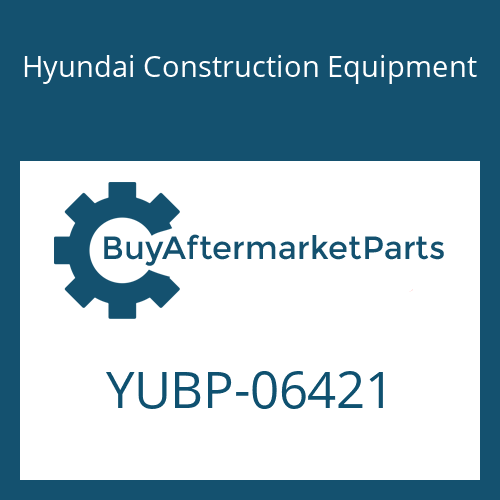 YUBP-06421 Hyundai Construction Equipment GASKET