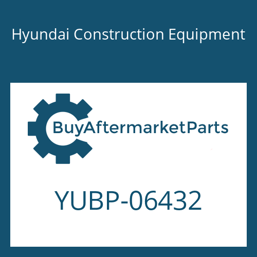 YUBP-06432 Hyundai Construction Equipment SCREW-CAP