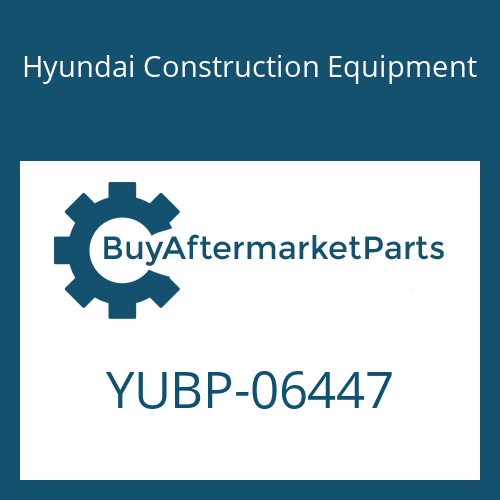 YUBP-06447 Hyundai Construction Equipment HEAD-FILTER