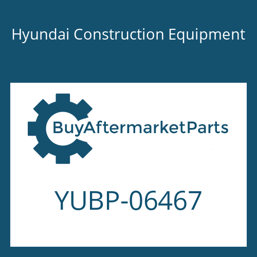 YUBP-06467 Hyundai Construction Equipment SCREW