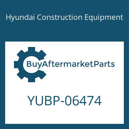 YUBP-06474 Hyundai Construction Equipment SCREW-HEX