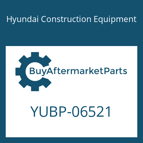 YUBP-06521 Hyundai Construction Equipment SCREW-CAP