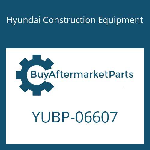YUBP-06607 Hyundai Construction Equipment PIPE-FUEL