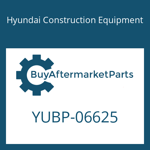 YUBP-06625 Hyundai Construction Equipment NUT-HEX