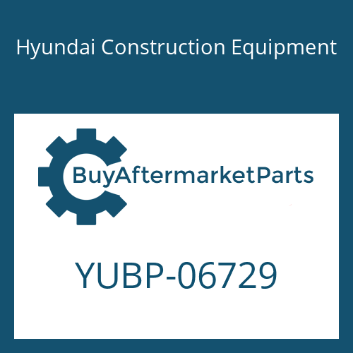 YUBP-06729 Hyundai Construction Equipment SPRING-COMPRESSION