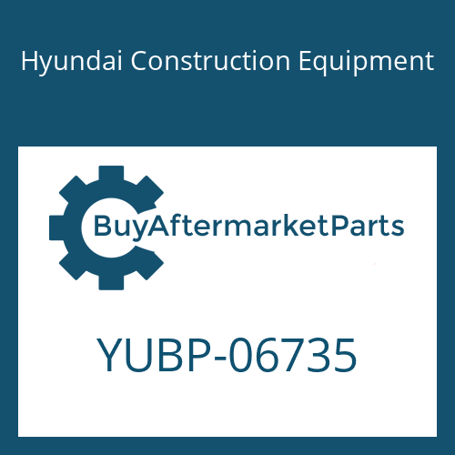 YUBP-06735 Hyundai Construction Equipment PLUG