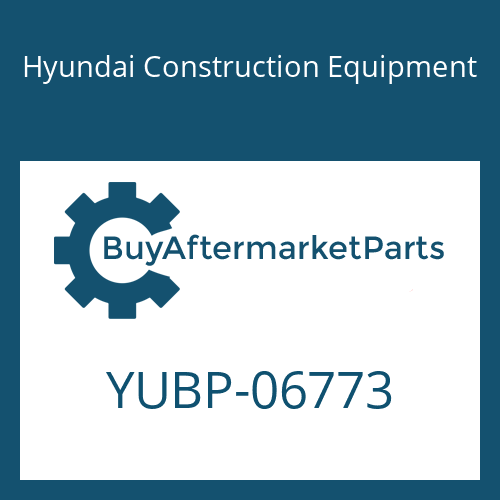 YUBP-06773 Hyundai Construction Equipment SEAL-RECTANGULAR