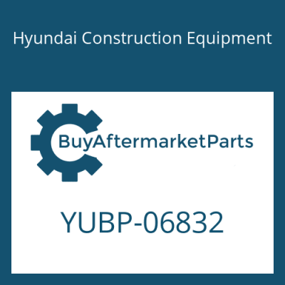 YUBP-06832 Hyundai Construction Equipment ADAPTER
