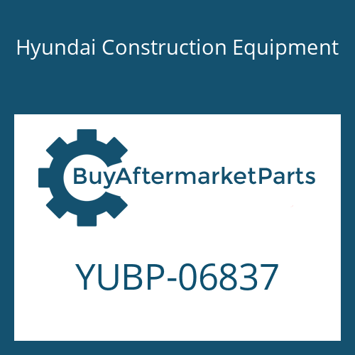 YUBP-06837 Hyundai Construction Equipment SPACER-MOUNT