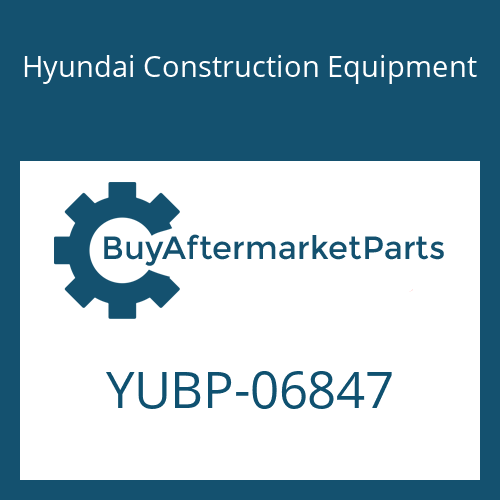 YUBP-06847 Hyundai Construction Equipment CLAMP-HOSE