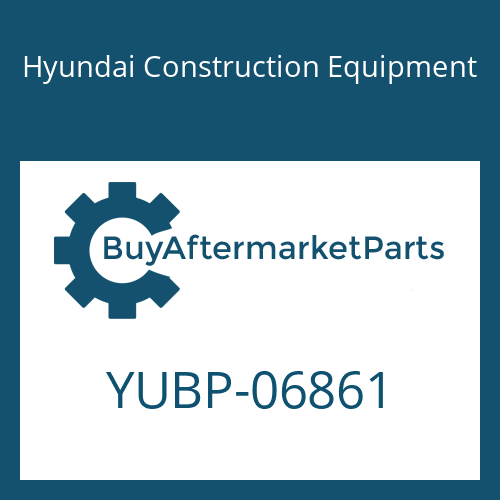 YUBP-06861 Hyundai Construction Equipment SUPPORT