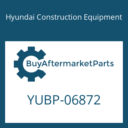 YUBP-06872 Hyundai Construction Equipment GASKET