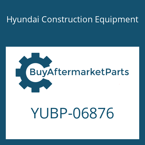 YUBP-06876 Hyundai Construction Equipment CONNECTOR-MALE