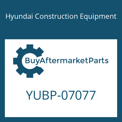 YUBP-07077 Hyundai Construction Equipment CLAMP-V/BAND