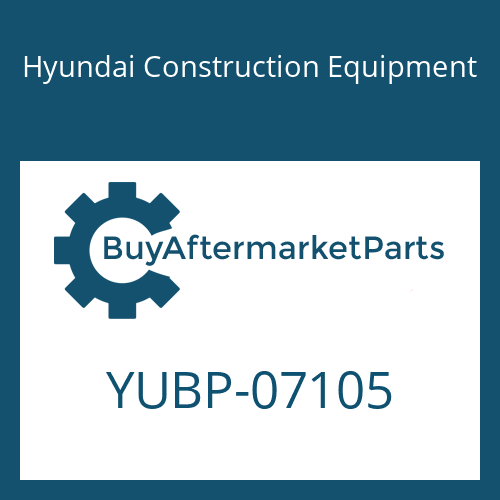 YUBP-07105 Hyundai Construction Equipment CORE-COOLING