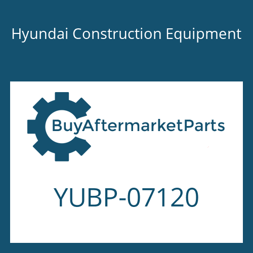 YUBP-07120 Hyundai Construction Equipment BRACE-TUBE