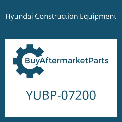 YUBP-07200 Hyundai Construction Equipment END-TUBE