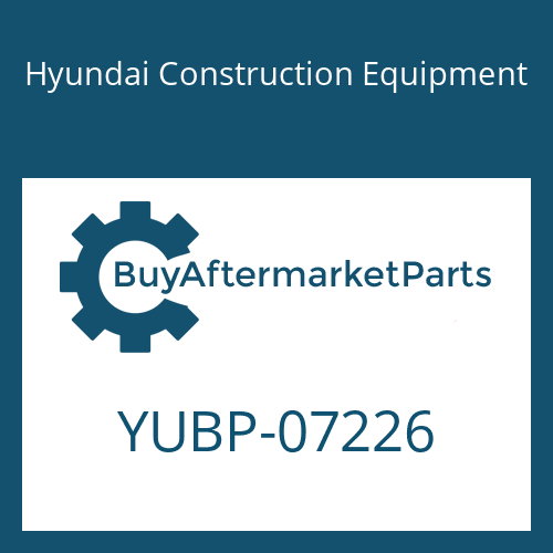 YUBP-07226 Hyundai Construction Equipment SEAL-RECTANGULAR