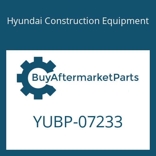 YUBP-07233 Hyundai Construction Equipment HOSE-FLEXIBLE