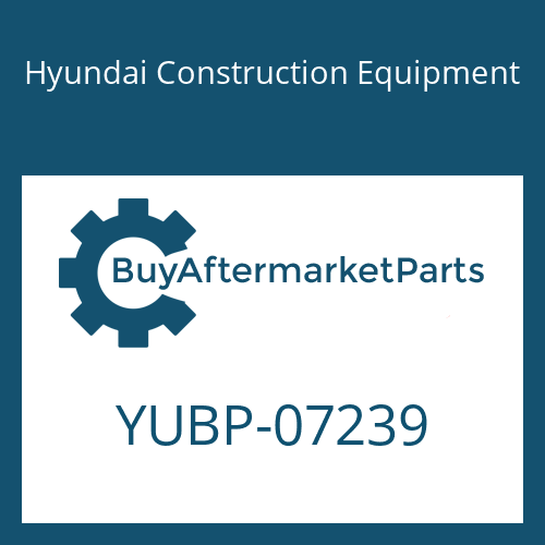 YUBP-07239 Hyundai Construction Equipment PIPE-FUEL