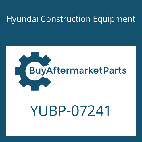 YUBP-07241 Hyundai Construction Equipment PIPE-FUEL