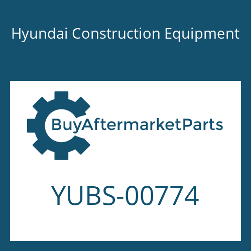 YUBS-00774 Hyundai Construction Equipment PUMP ASSY-GEAR
