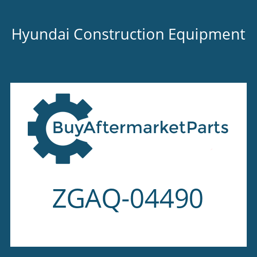 ZGAQ-04490 Hyundai Construction Equipment SCREW-CAP