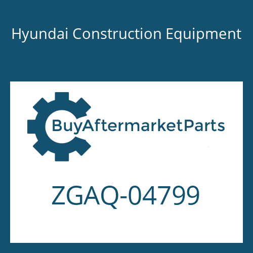 ZGAQ-04799 Hyundai Construction Equipment PISTON
