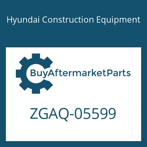 ZGAQ-05599 Hyundai Construction Equipment PUMP ASSY-PRESSURE