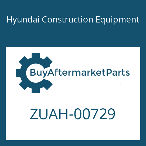 ZUAH-00729 Hyundai Construction Equipment O-RING