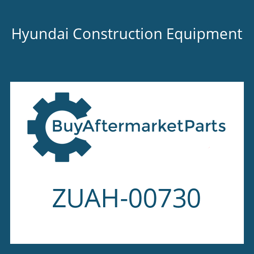 ZUAH-00730 Hyundai Construction Equipment O-RING