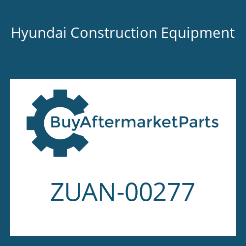 ZUAN-00277 Hyundai Construction Equipment VALVE ASSY-CHECK