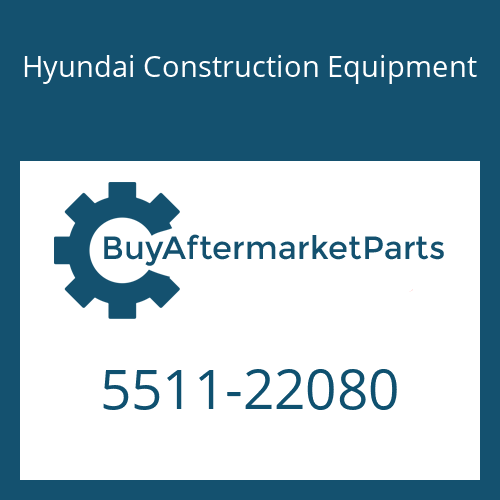 5511-22080 Hyundai Construction Equipment O-RING