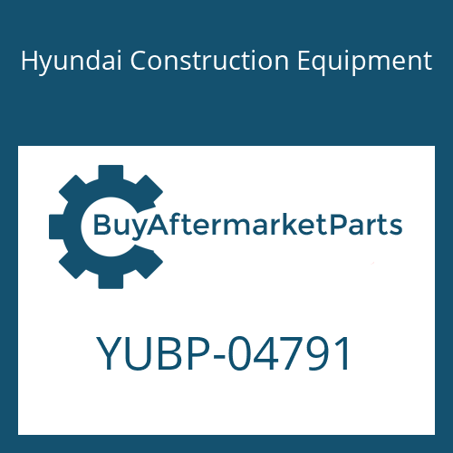 YUBP-04791 Hyundai Construction Equipment STUD