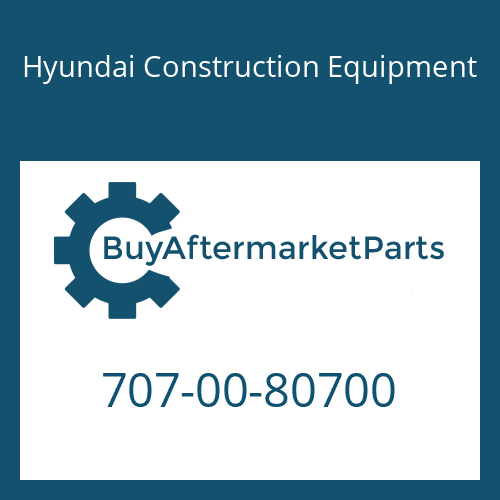 707-00-80700 Hyundai Construction Equipment CYLINDER ASSY-STEERING