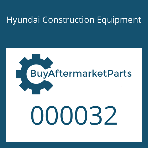 000032 Hyundai Construction Equipment BAND ASSY