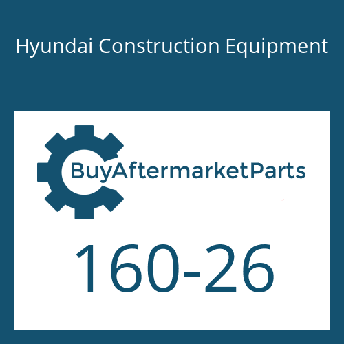 160-26 Hyundai Construction Equipment CLAMP-BAND