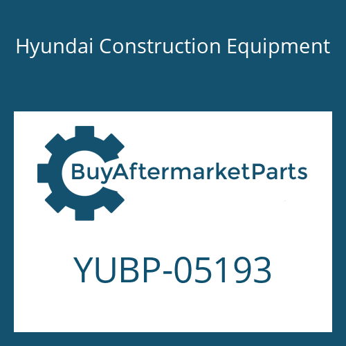 YUBP-05193 Hyundai Construction Equipment BELT-FAN