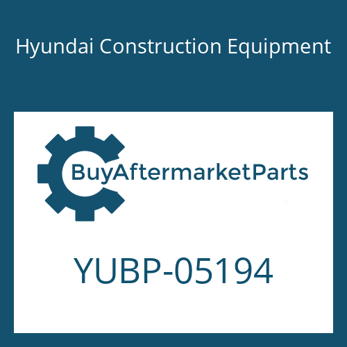 YUBP-05194 Hyundai Construction Equipment BELT-FAN