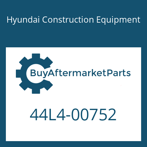 44L4-00752 Hyundai Construction Equipment FRAME-FRONT