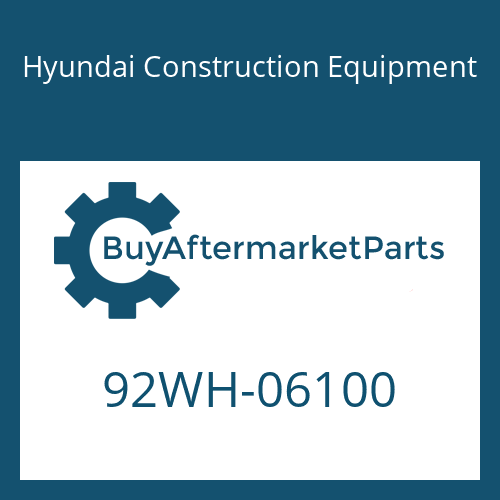 92WH-06100 Hyundai Construction Equipment DECAL KIT-B