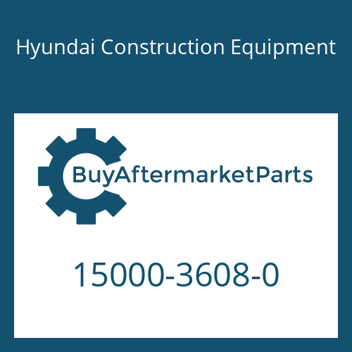 15000-3608-0 Hyundai Construction Equipment PLUG-CYL