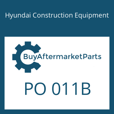 PO 011B Hyundai Construction Equipment O-RING