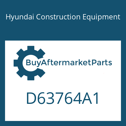 D63764A1 Hyundai Construction Equipment PIPE-WATER
